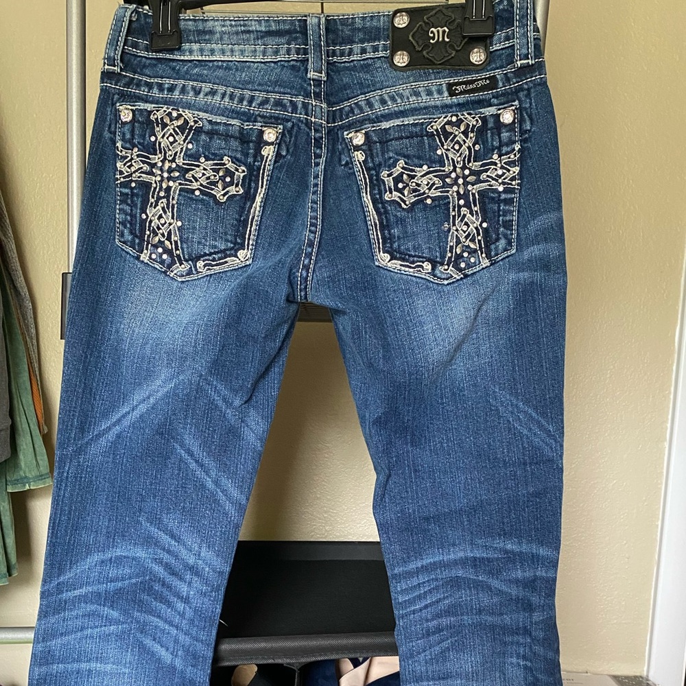 Miss Me Boot Cut Jeans.